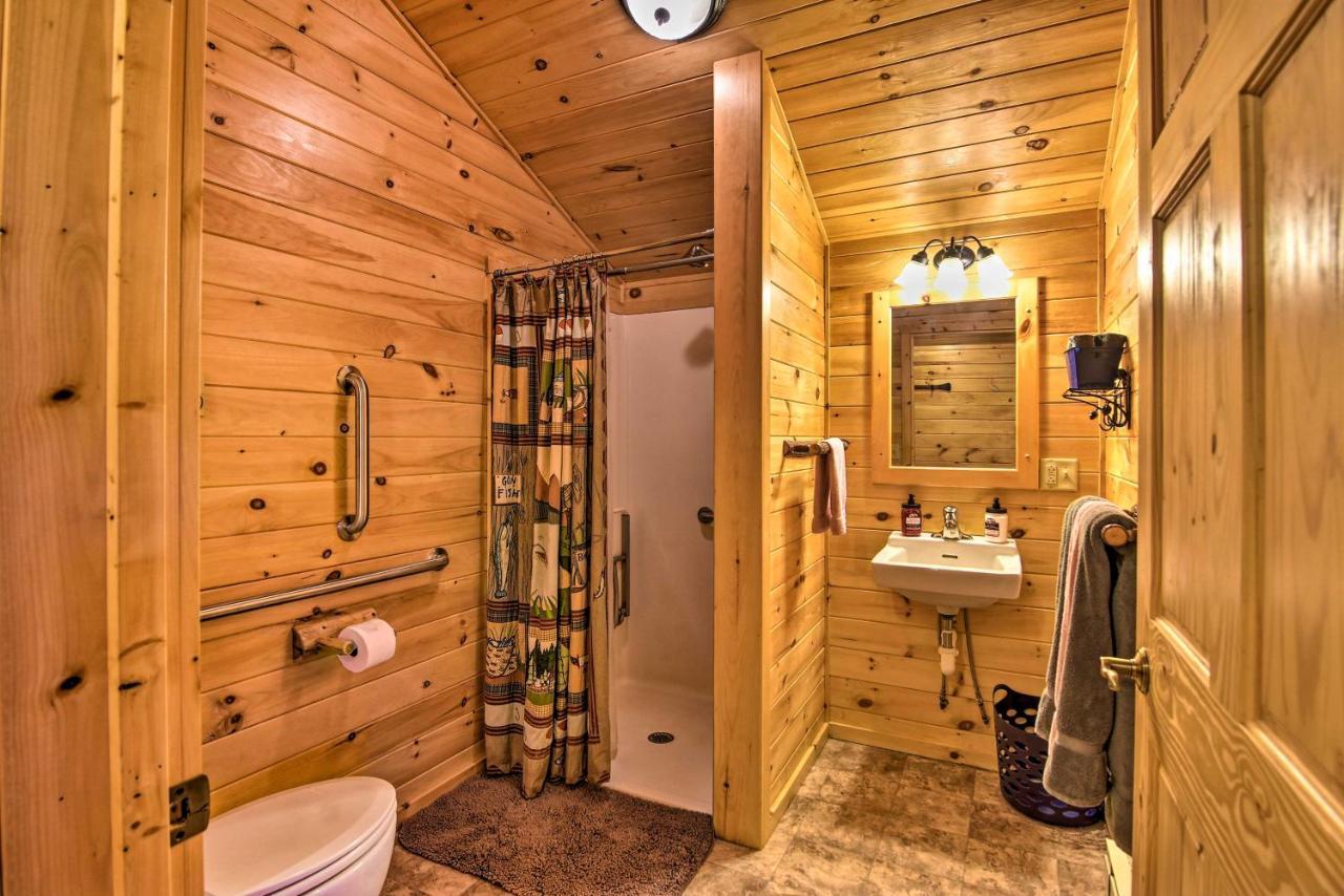 Rural Cabin Hideaway With Fire Pit And Mtn Views! Parsons المظهر الخارجي الصورة